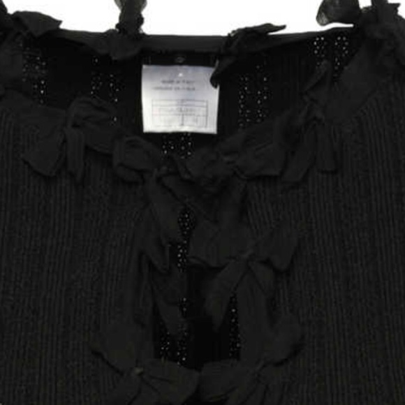 AUTH. CHANEL 2006 Black Bows Spring Cardigan Jacket size 34/XS MINT GORGEOUS! - Picture 5 of 5